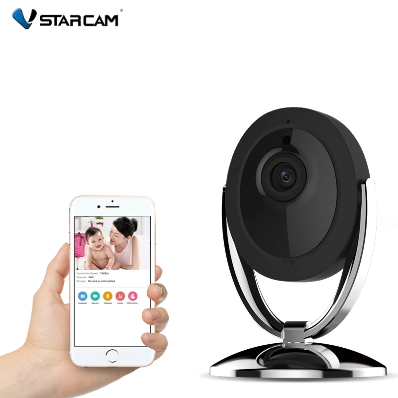 Оригинальный VStarcam Wifi IP Камера 720P Ночное видение 2 полосная аудио Беспроводной