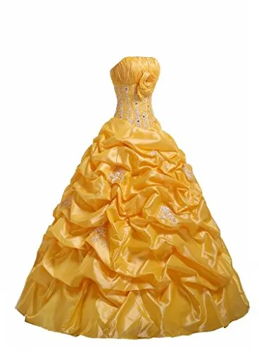 Желтое милое бальное платье ANGELSBRIDEP 16 платья для Quinceanera 2021 оригинальные