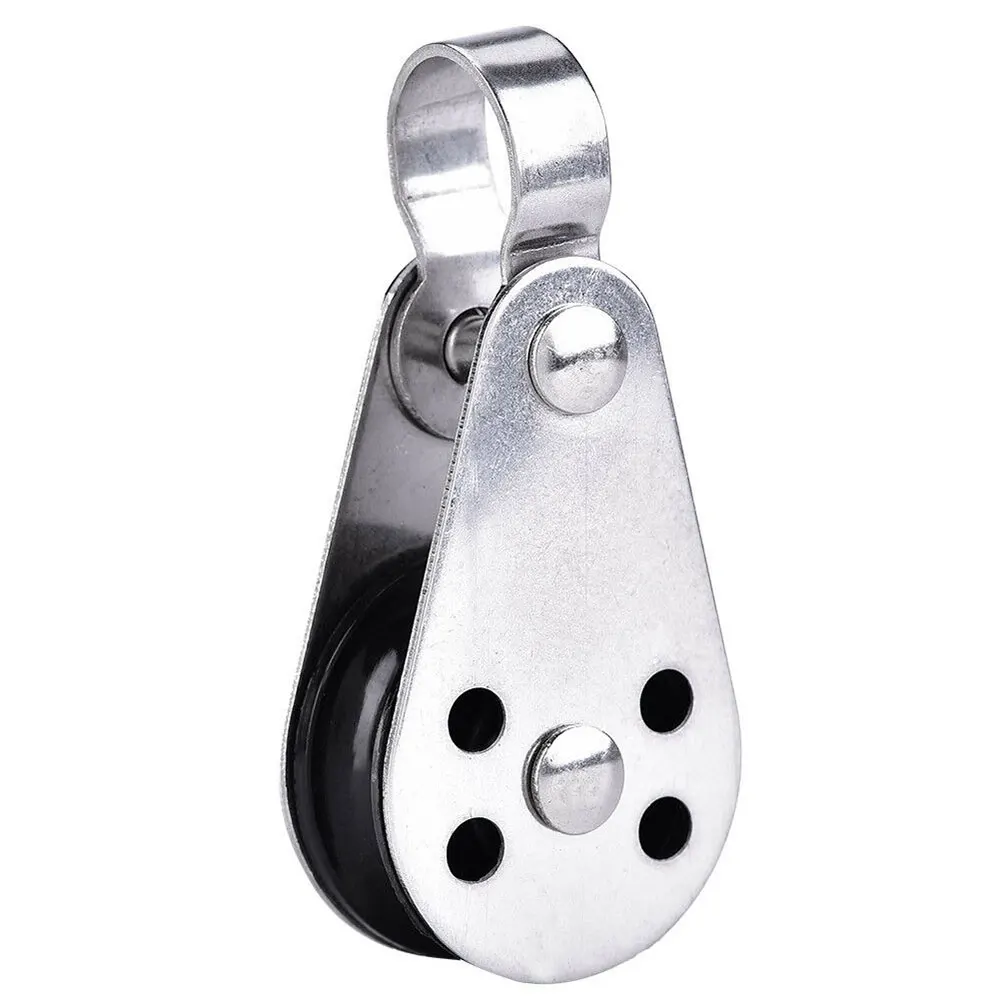 2 шт./партия из нержавеющей стали Каяк Лодка шкив прочный одноблочный коврик глаза веревка бегун каяк лодка