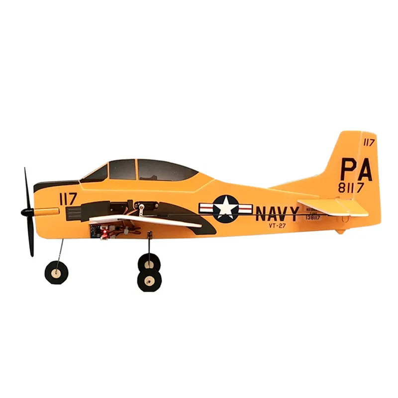 MinimumRC T-28 Trojan 360 мм размах крыльев 3-канальный тренажер с фиксированным крылом RC