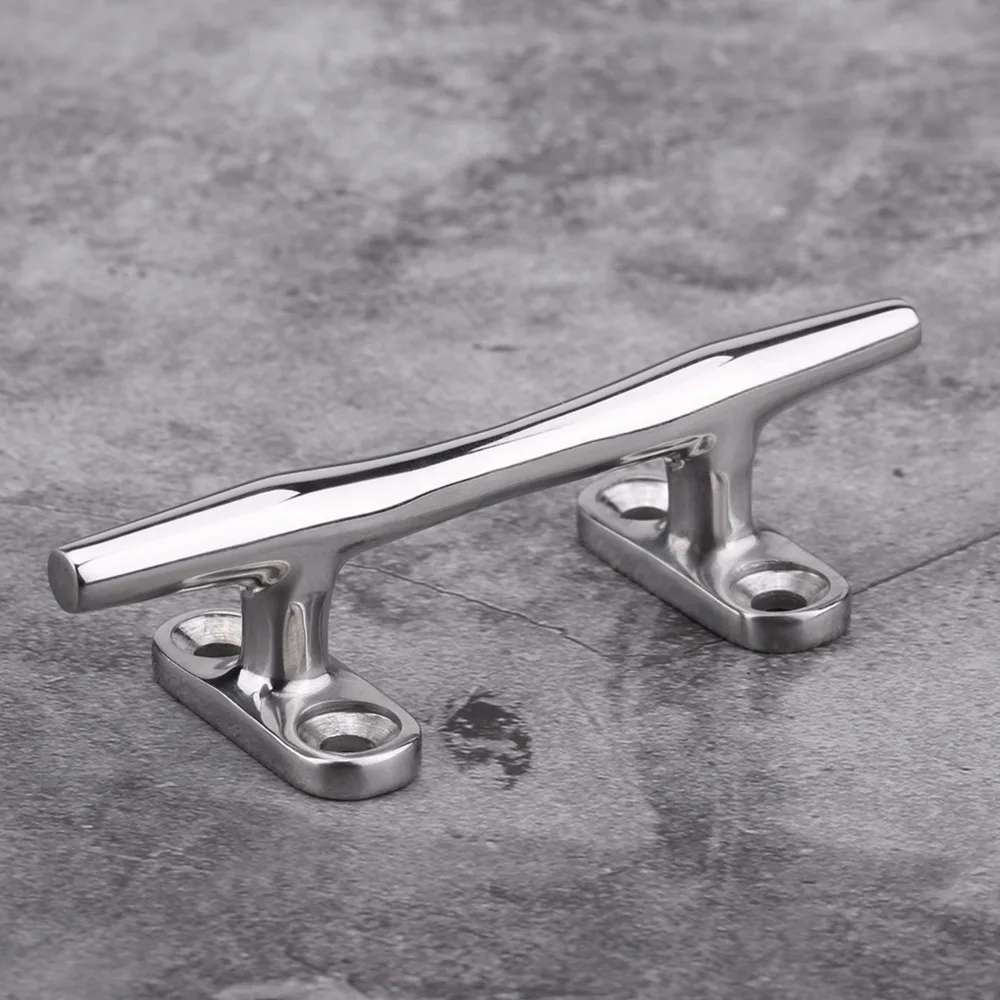 

4Inch Heavy Duty Boat Hollow Base Cleat Stainless Steel for Marine Yacht