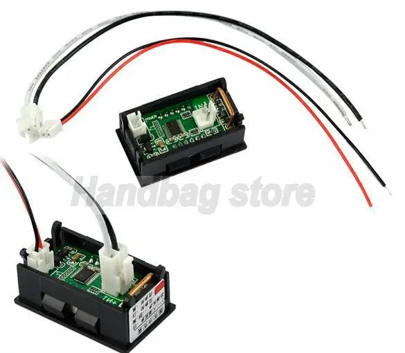 2014 новинка красный из светодиодов панели метр мини цифровой амперметр AMP