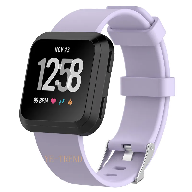 DHL 50 шт. Новое поступление для Fitbit Versa браслет ремешок Смарт часы мягкий часов