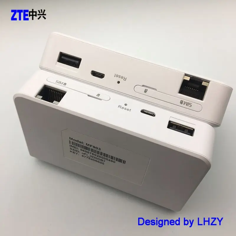 Открыл zte MF903 4G Мобильный Wi Fi Pro маршрутизатор 5200 мАч power bank ПК Huawei e5770 e5771|3G/4G