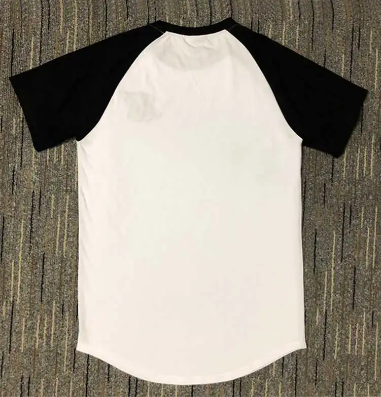 Мужская Летняя шелковая футболка с коротким рукавом в стиле кэжуал|men t-shirt|men teest-