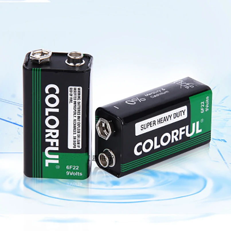 Cncool 10 шт. 9В 6F22 сухая батарея для цифровой камеры радиоуправляемая игрушка