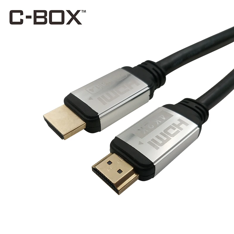 C-BOX HDMI2.0 кабель 4 к 3D видео аудио выход Алюминий для ТВ усилители домашние