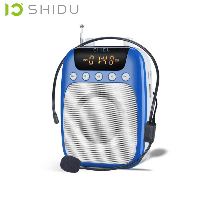 Shidu SD S358 бренд мини портативный динамик микрофонный усилитель пассивный аудио