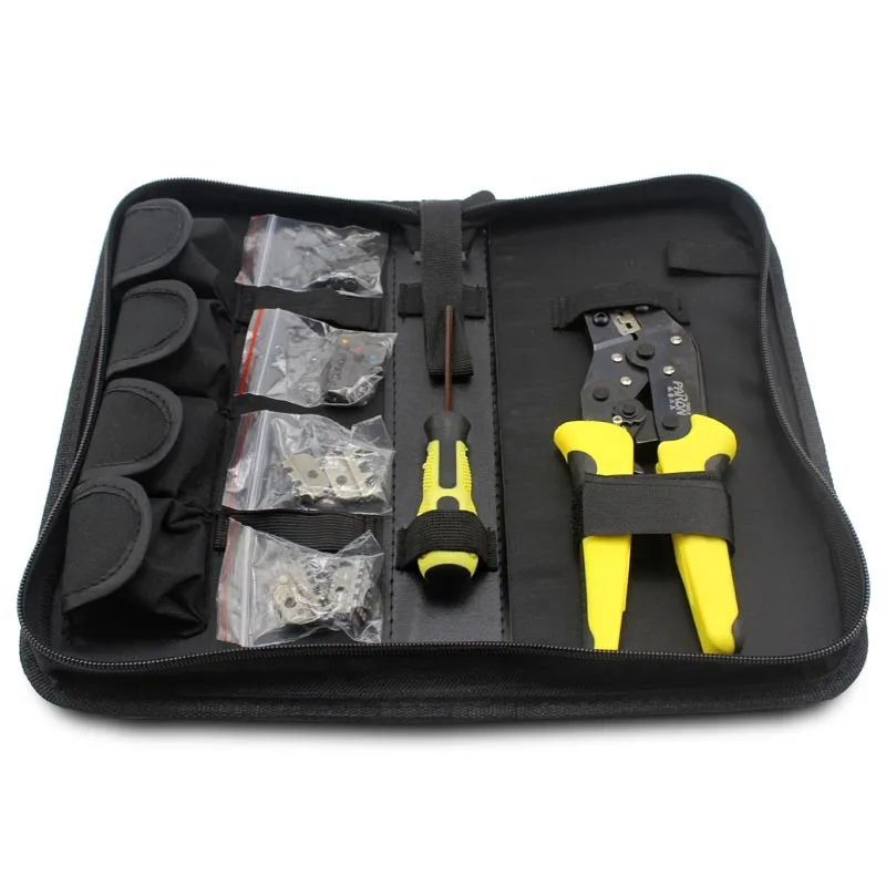pliers cable Multi-function ratchet crimping pliers wire cutter set crimping pliers wire stripper cable cutter crimper