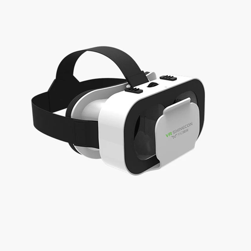 VR Shinecon Мини Портативный виртуальной реальности очки онлайн 3D Moives игры шлем для