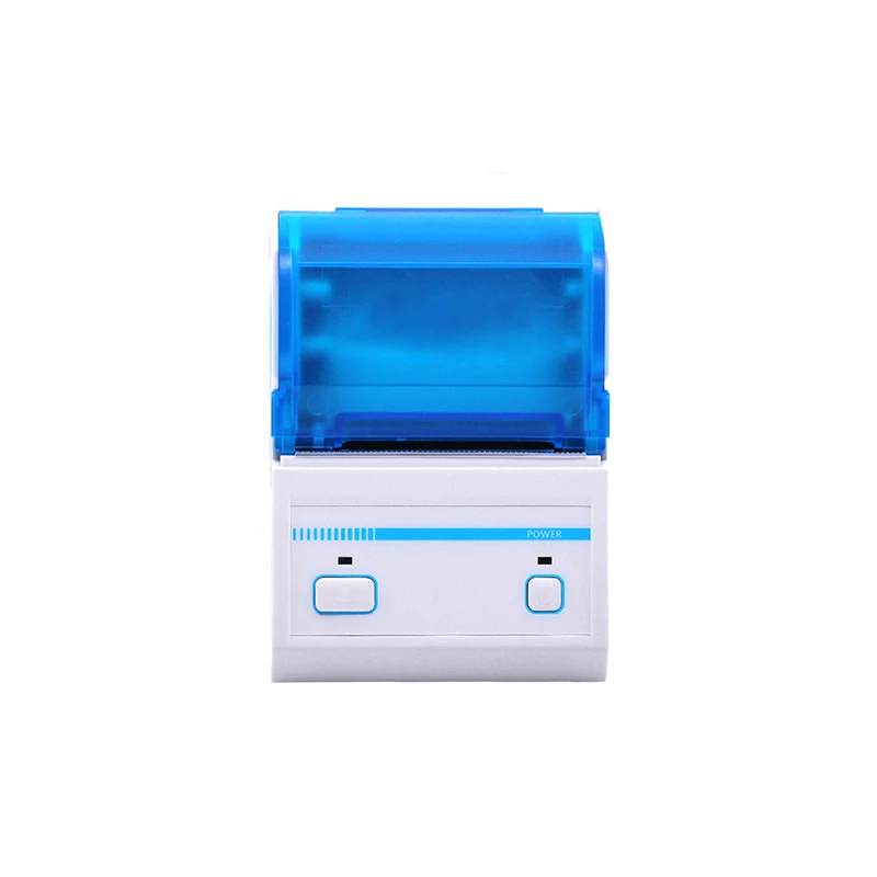 Портативный Bluetooth Термальный чековый принтер 58 мм Pos штрих код Этикетка/стикер