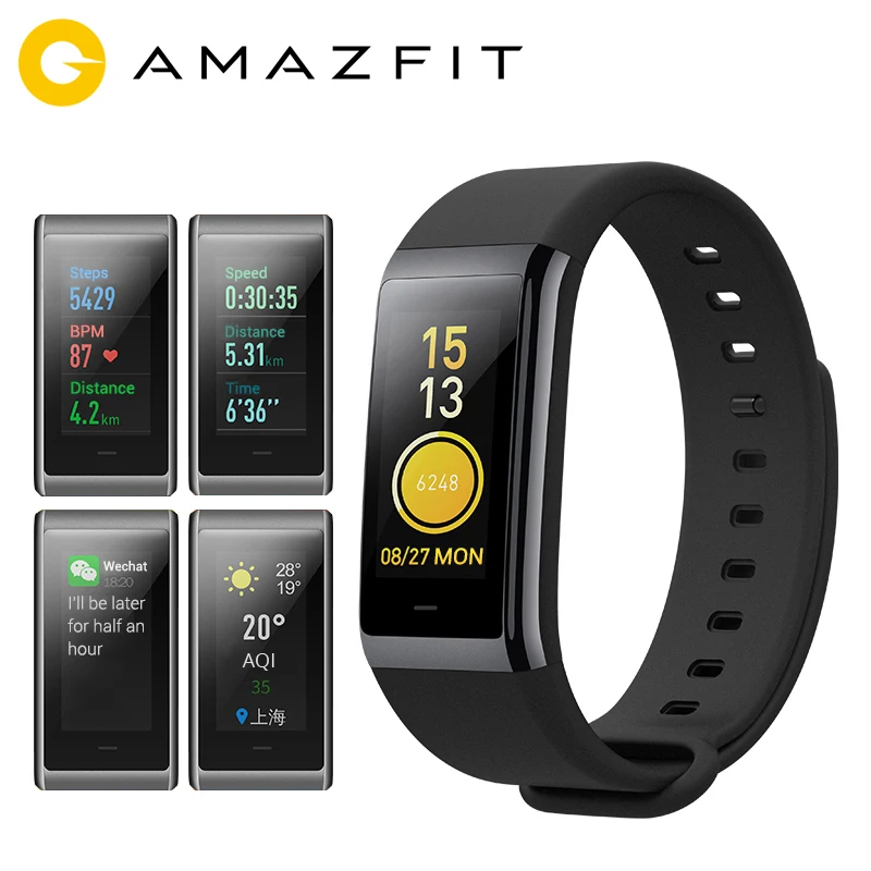 [Английская версия] смарт браслет Amazfit Cor 1 23 дюймов цветной ips экран умный Браслет