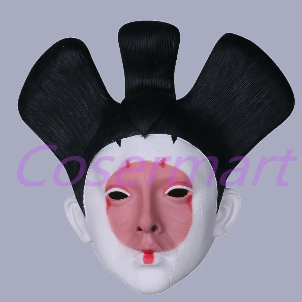 Cos 2017 фильм Призрак в Ракушке маски Geisha маска робота латексная Новинка реквизит