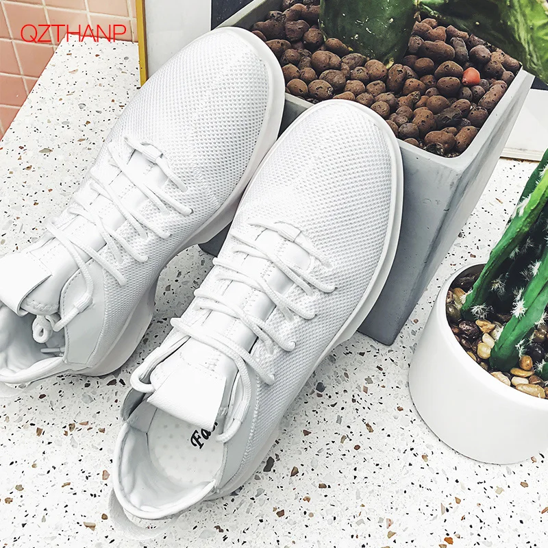 

2018 New Sneakers Men's Shoes Weave Mesh Breathable Fashion Casual Male Adult Shoes Zapatos Hombre Outdoor Flats High Quality