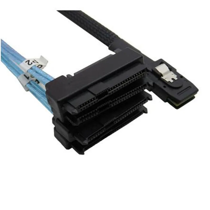 LBSC Mini SAS 36 SFF-8087 to (4) SFF-8482 Connector с SATA Power 1m | Электроника