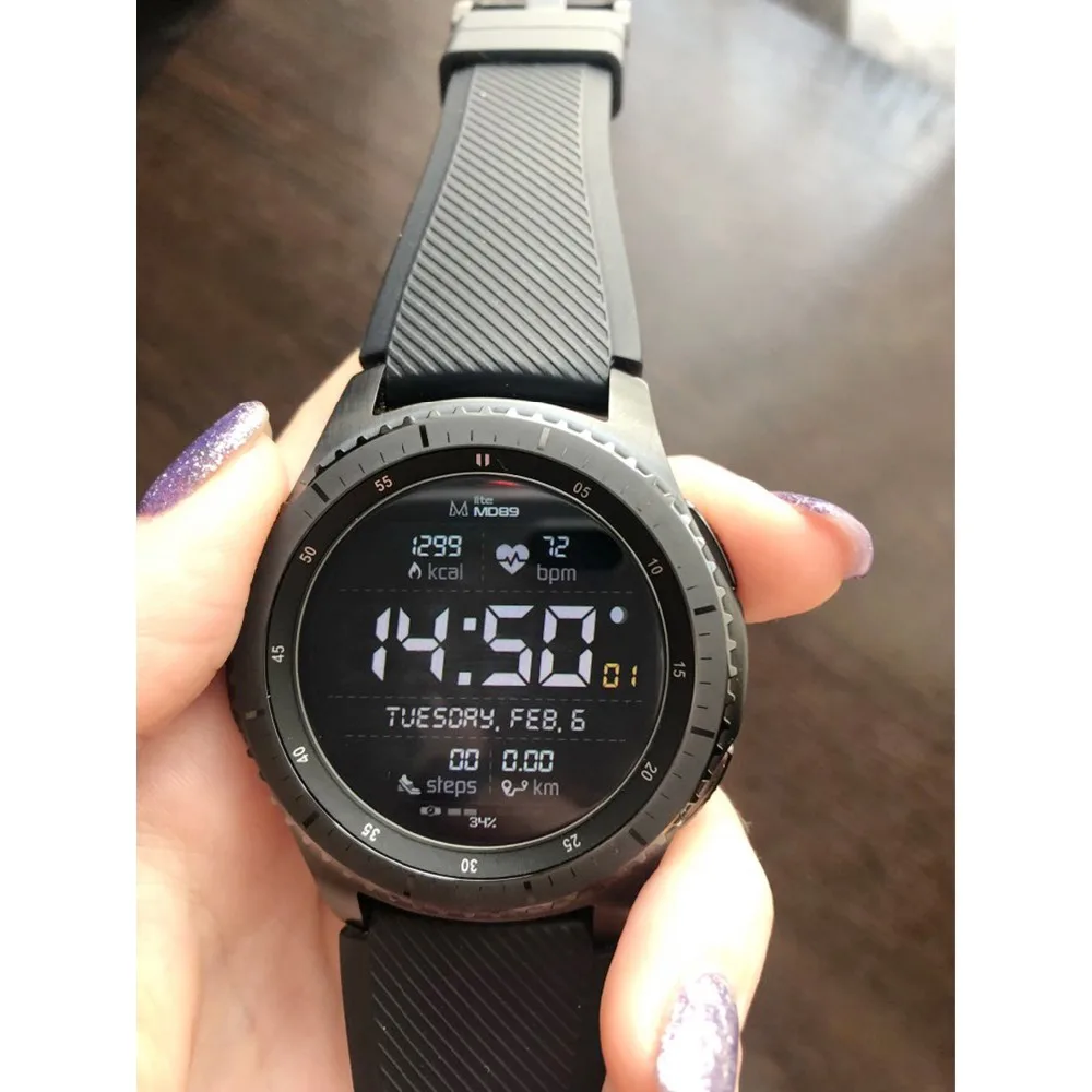 2 шт. закаленное стекло для Samsung Gear S3 9H 2.5D|Защитные стёкла и плёнки телефонов| |