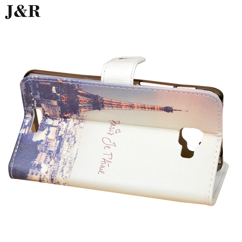 J &amp R для Alcatel Flash Plus 2 Чехол из искусственной кожи чехол с рисунком Чехол-кошелек