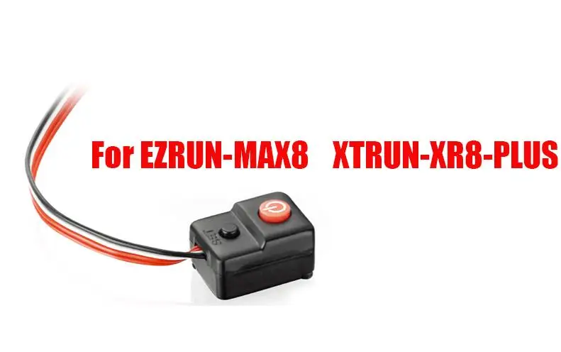 for MAX8 XR8 HOBBYWING EZRUN 200A водонепроницаемый бесщеточный ESC 1:5 RC автомобиль на дороге EZRUN MAX5-V3 - Цвет: for MAX8 XR8