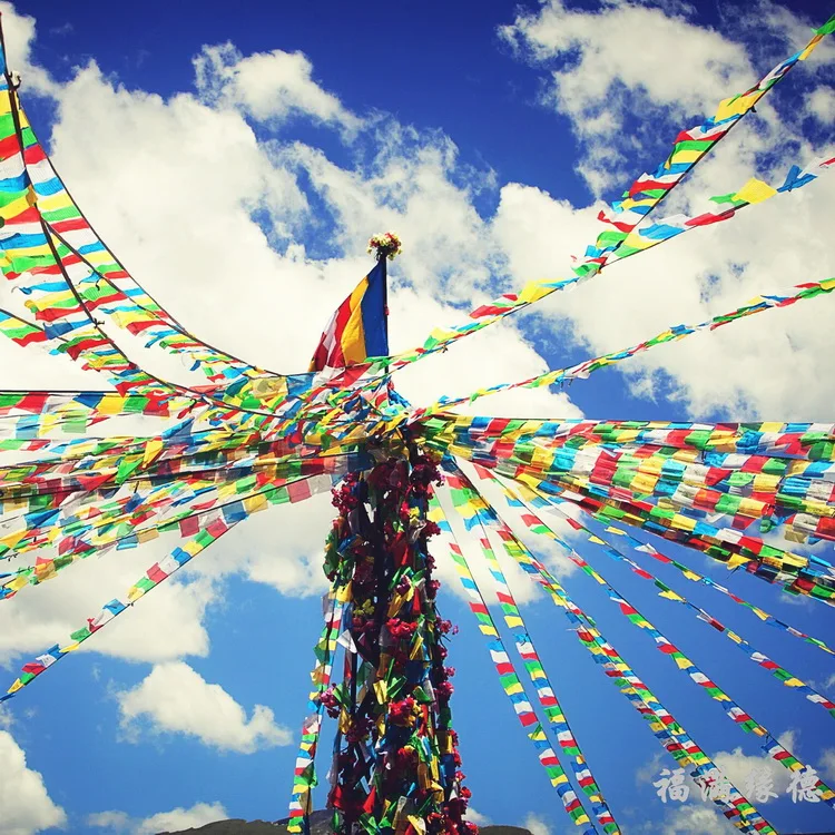 Молитвенный флаг Alokhe шелковые флаги ветра лошади Deva Premal пять цветов баннер 7