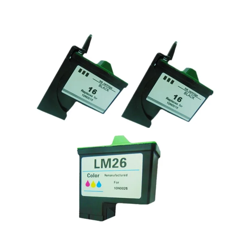 10N0016 10N0026 чернильный картридж для Lexmark 16 26 LM16 LM26 i3/Z13/Z23/Z25/Z33/Z35/Z515/Z600 струйный