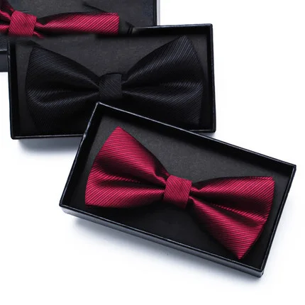 Мужской галстук бабочка из 100% шелка в подарочной коробке|bow tie|bow tie fashionfashion bow |