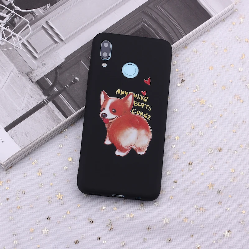 Силиконовый чехол для телефона Samsung S8 S9 S10 S20 Plus Note 8 9 10 A7 A8 Corgi Husky Pug щенки|Бамперы| |