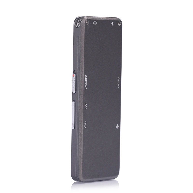 Цифровой диктофон Yulass 8 ГБ Профессиональный Серый USB 2 0 многоязычное оборудование