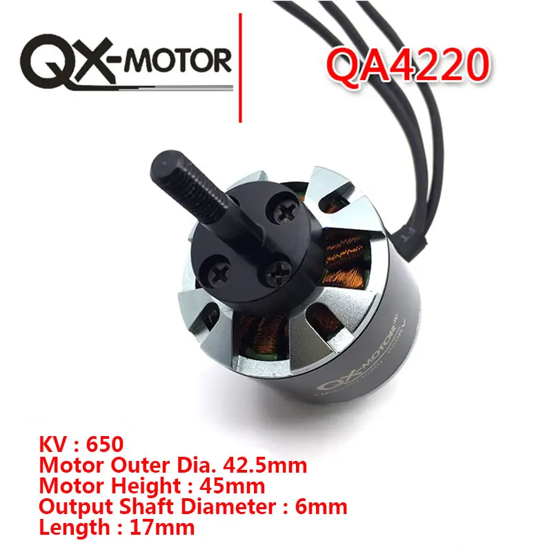 QX Motor Metal QA4220(3520) 580KV 650KV бесщеточный двигатель для радиоуправляемой модели