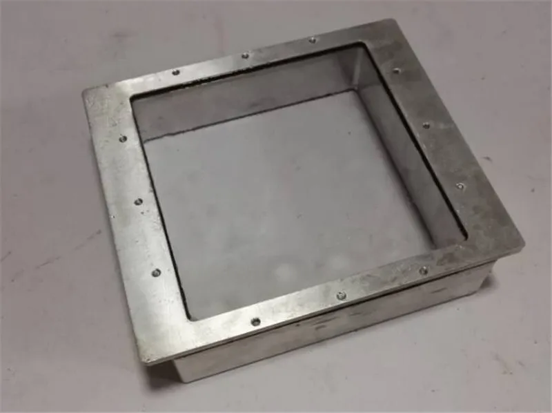 

SWMAKER DIY SLA DLP 3D printer parts 115 *115 mm aluminum alloy Resin Tank High transmittance quartz glass resin tank
