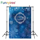 Фон для фотосъемки с изображением снежинок