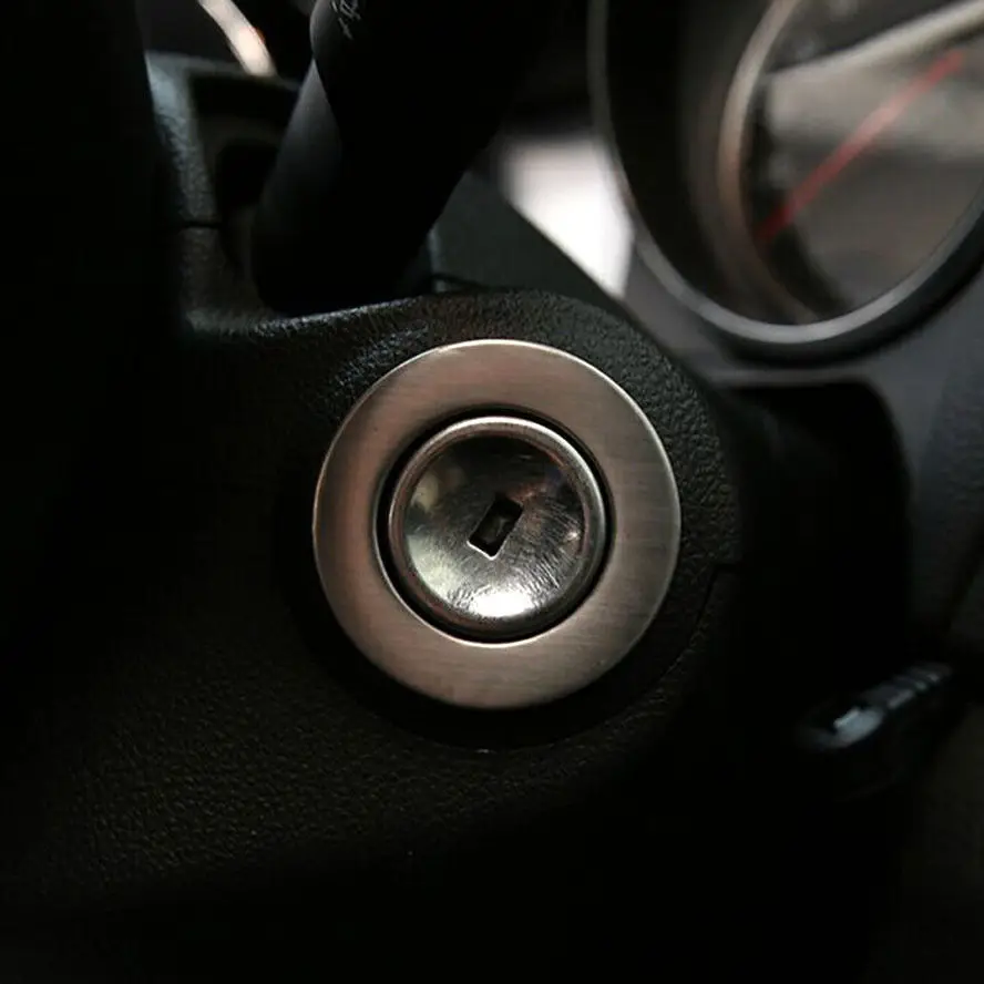 

Кольцо для запуска двигателя зажигания автомобиля из нержавеющей стали, защитная крышка переключателя, отделка, подходит для Buick Encore, Стайл...