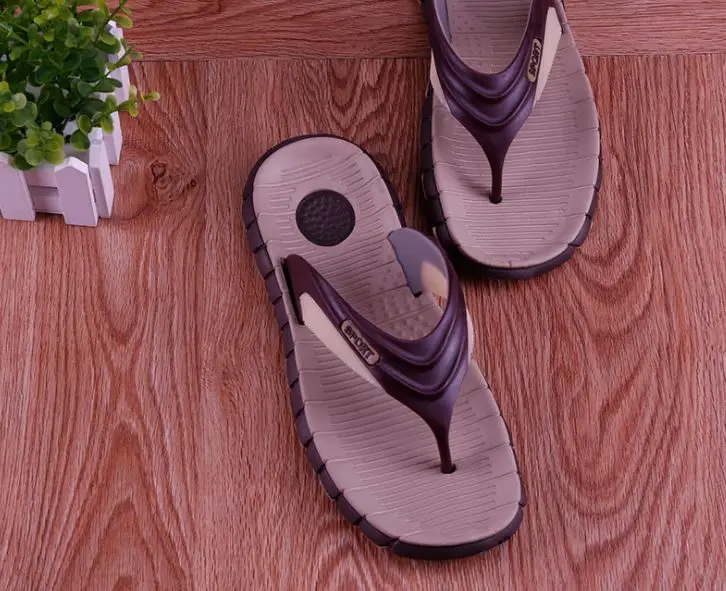wholesale men summer slippers shoes home slippers chaussure de plage homme chaussure mensstriped sandals beach outside slipper