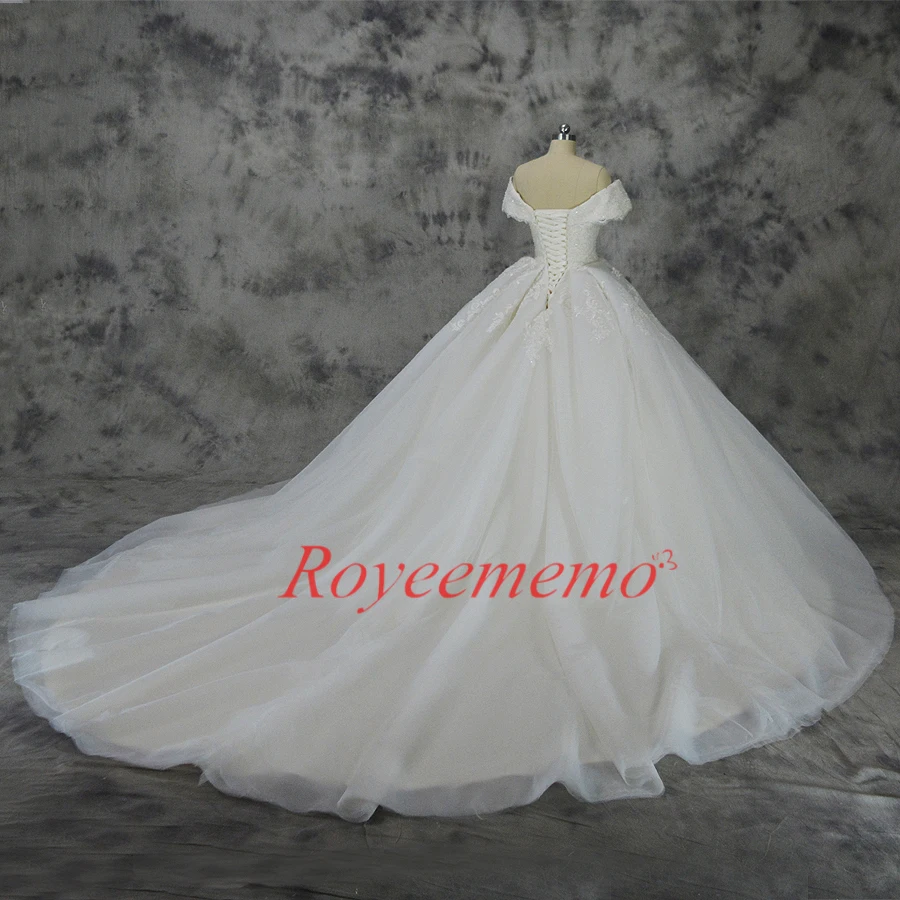 Vestido de Noiva new lace ball gown wedding dress off the shoulder sleeves custom made factory wholesale price | Свадьбы и торжества