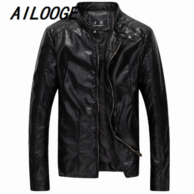 2016 брендовая новая осенне-зимняя мужская куртка из искусственной кожи мужские