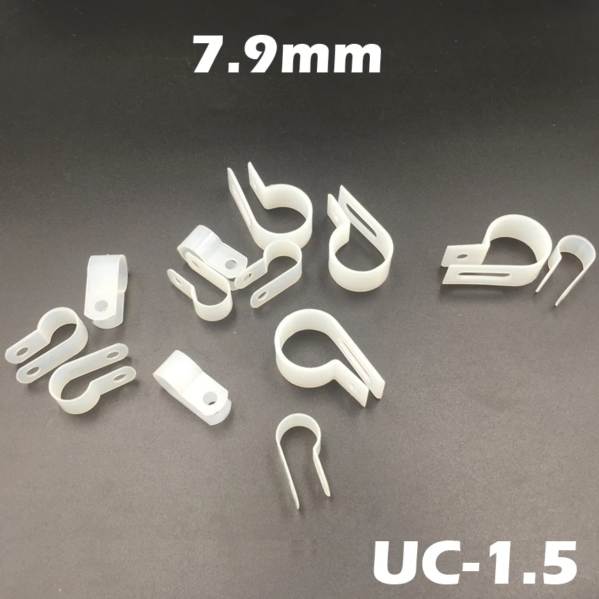 150 шт. UC 1.5 7 9 мм 5/16 &quotБелый пластиковый нейлоновый провод трубка Fansten R Type