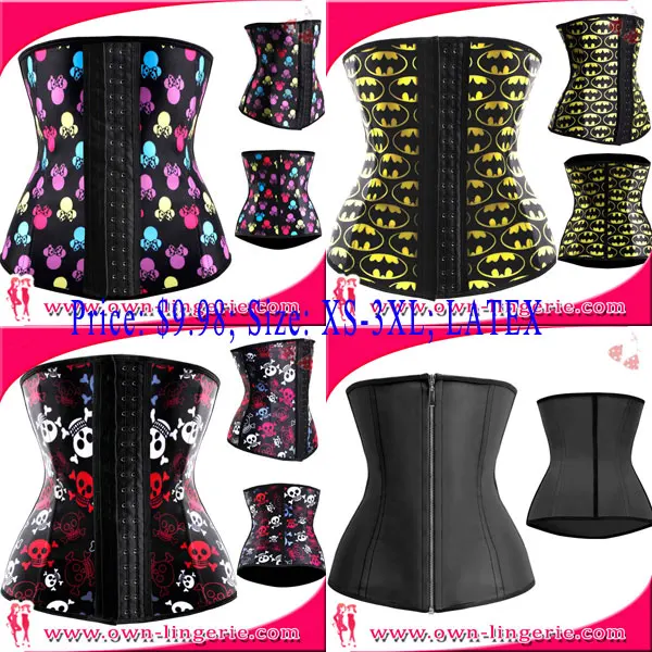 Бесплатная доставка Дешевые Твердые латексные Талии Тренажер обнаженные