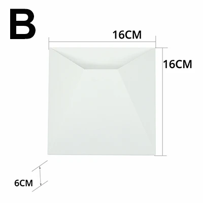 B style white 16cm Luces led decoracion современный простой креативный настенный светильник светодиодный для спальни Комбинируемый скандинавский светильник для гостиной коридора отеля настенный светильник - Цвет абажура: B style white 16cm