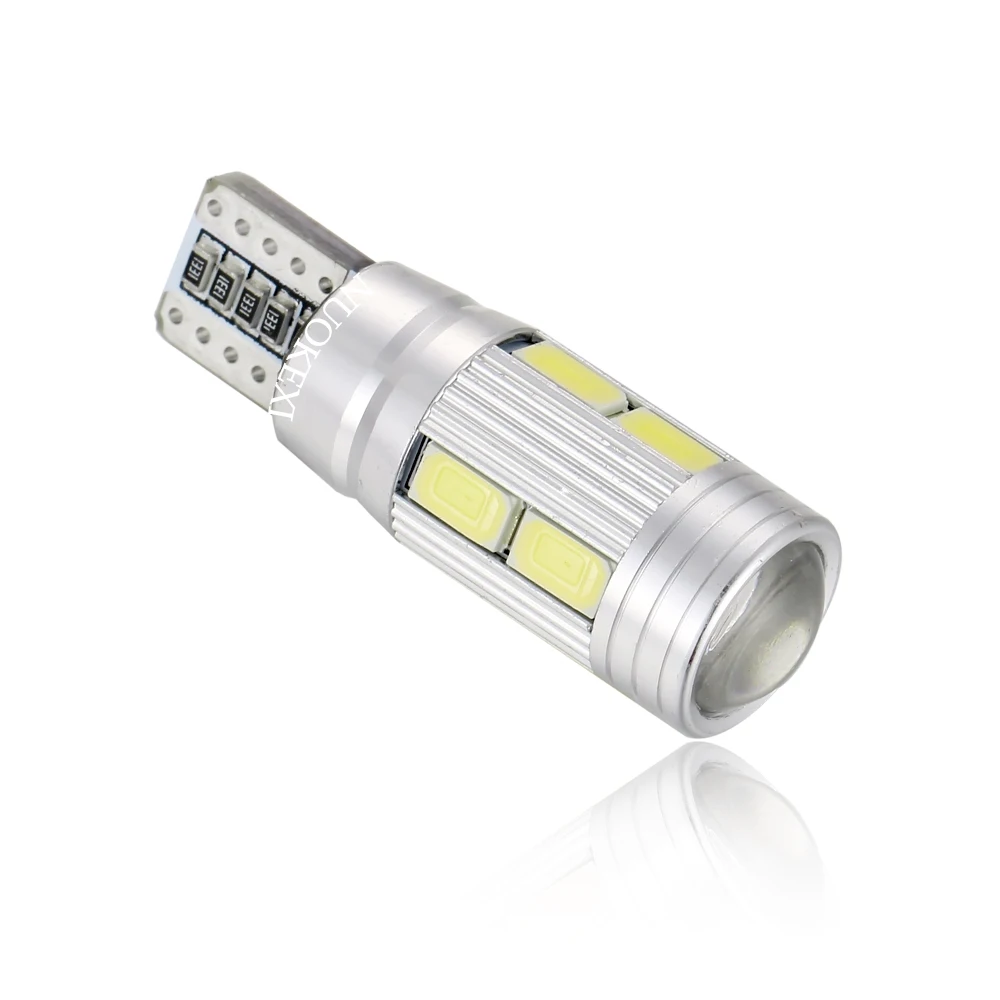 10 X автомобильный Стайлинг авто светодиодный T10 194 W5W Canbus smd 5730 светильник лампа без