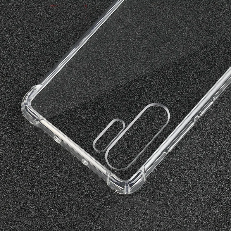 50pcs/lot.Shockproof Clear Transparent PC Back TPU Bumper Scratch Protection Case Cover for HUAWEI P30/HUAWEI P30 PRO | Мобильные