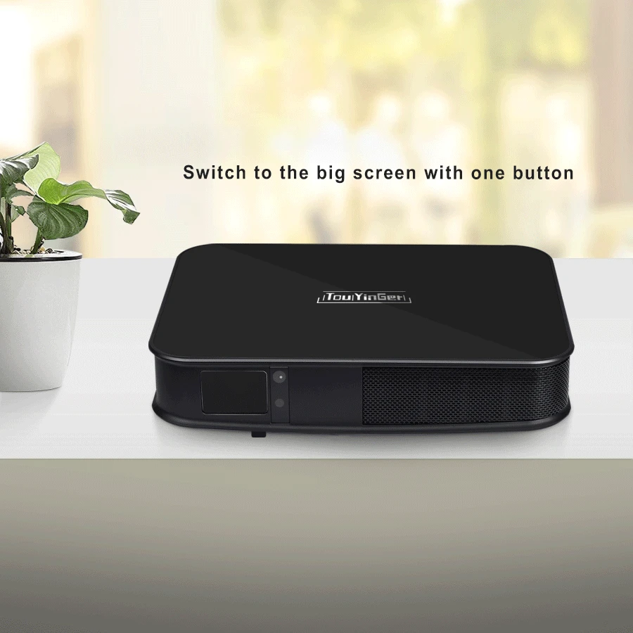 Touyinger G5 800 ANSI Touch 4 k умный проектор Bluetooth Android домашний кинотеатр Wi Fi светодиодный Full