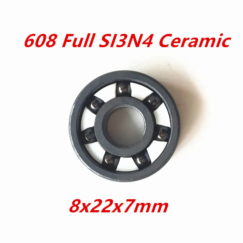 

2021 Time-limited Limited Free Shipping 608 Open Full Si3n4 Zro2 Ceramic Deep Groove Ball Bearing 8x22x7mm Complent 2rs