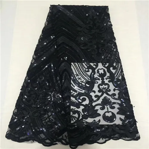 CD1001 lace fabric african tulle net with sequins for evening dress 2018 latest design wholesale (5yard/lot) | Дом и сад