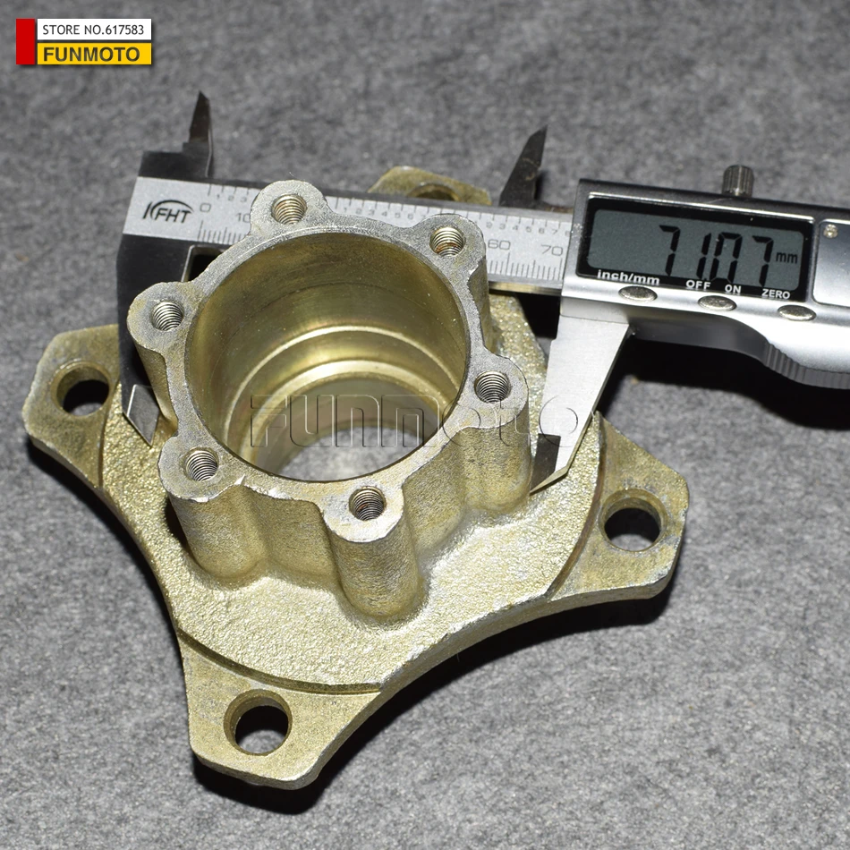 Переднее колесо монтажный кронштейн ступица колеса и подшипники подходят для