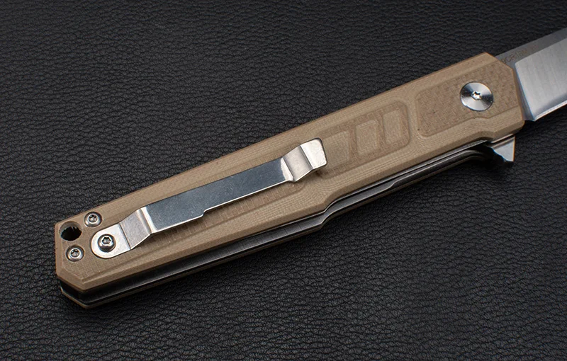 Trskt Kwaiken Флиппер Ножи охотничьи ножи G10 Ручка спасения Выживание Карманный
