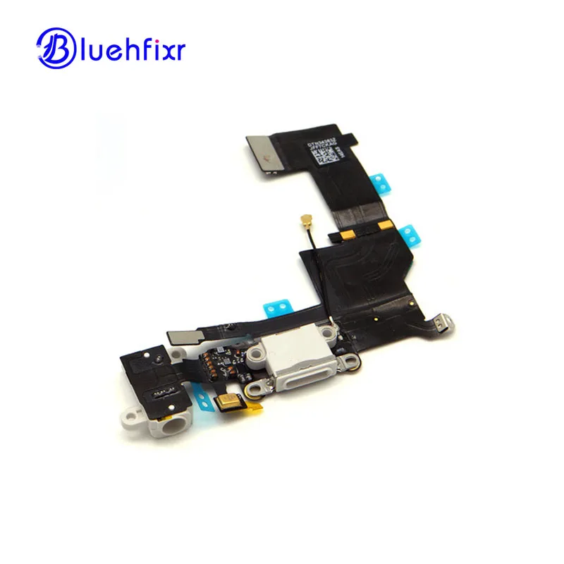 10 шт./лот для iPhone 5S зарядный порт гибкий кабель Зарядное устройство USB док разъем с
