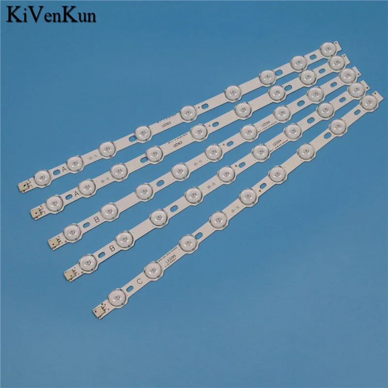Светодиодная лента с 9 лампами для подсветки K40DLV2F VES400UN TLK39D LED SMART DOMUS39D VES390UNDC-01