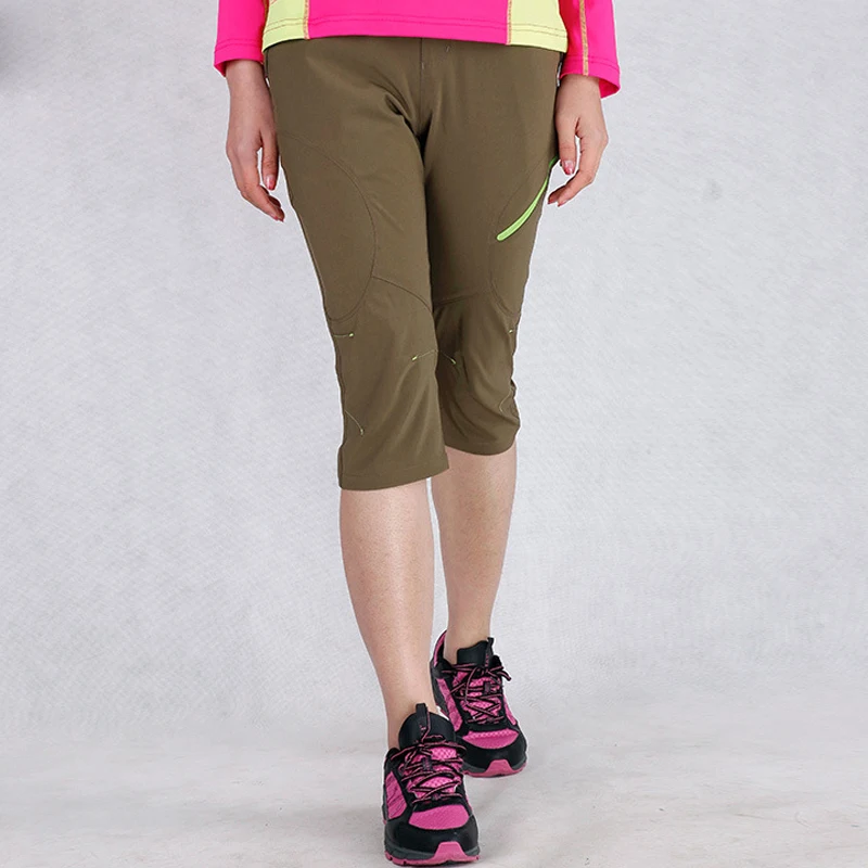 Лето Женщин Открытый Quick Dry Шорты Весна Тонкий Эластичный Дышащий Восхождение