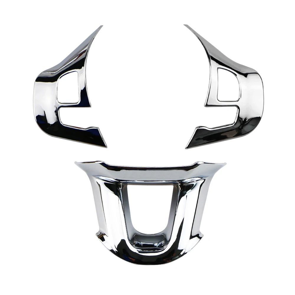Zlord 3 шт./компл. Рулевое колесо украшения накладка Стикеры подходит для peugeot 2008 208 308