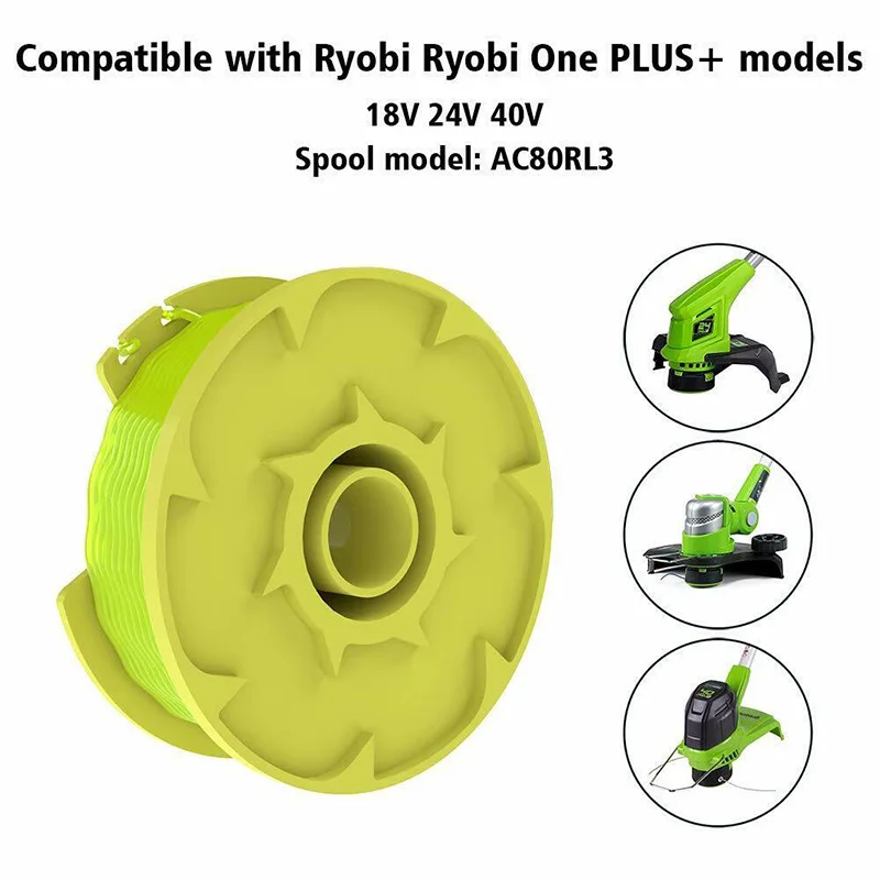 Сменный триммер катушка садовые аксессуары инструменты для Ryobi Weed Eater One Plus 40V