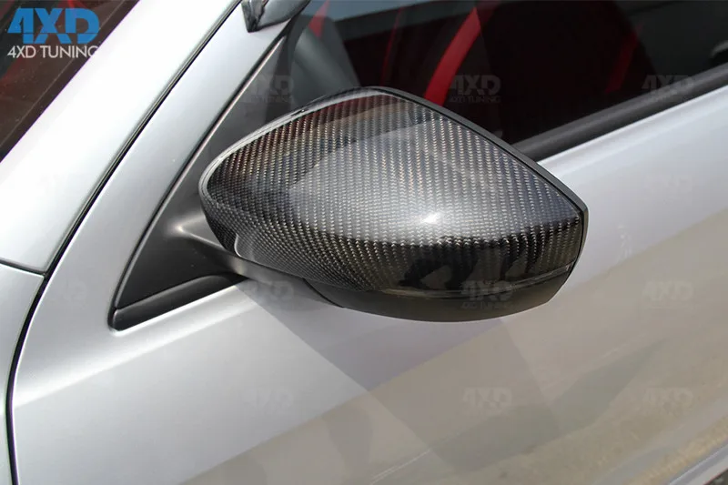 Карбоновая зеркальная Крышка для Volkswagen VW пленка АТИ-радиация Polo Lavida боковое зеркало заднего вида с тюнинговым светильник 2009 2010 2011 2012 2013